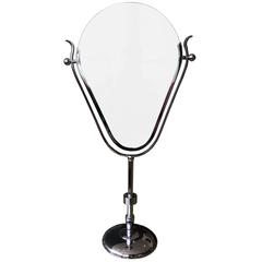 Charles Hollis Jones "Faces" Vanity Mirror in Polished Nickel 1