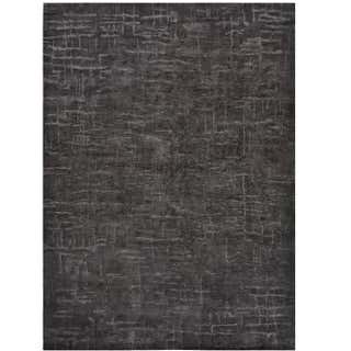 Zen Collection Silver Rug For Sale at 1stDibs
