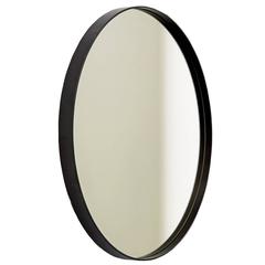 Circle Visual Mirror with Shades of Bronze 7