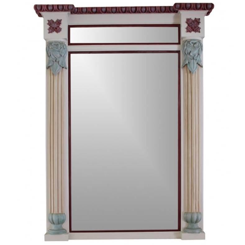Decorative Large Antique Painted Mirror