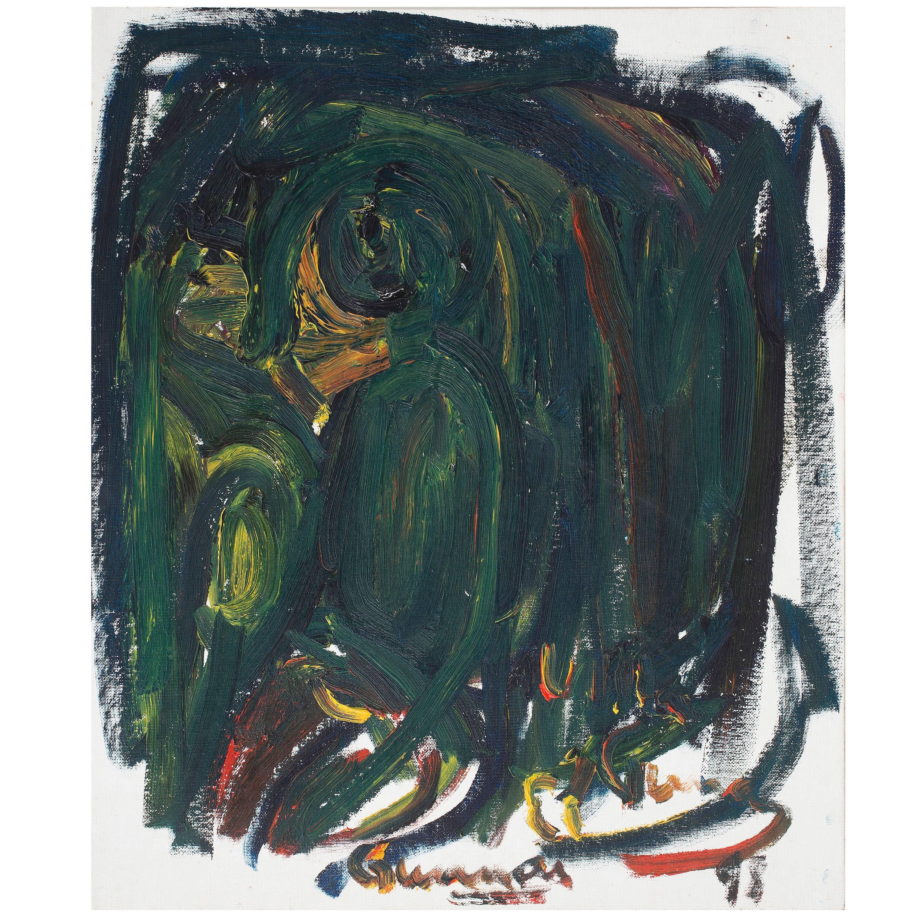 Erland Cullberg Oil on Artist's Panel For Sale