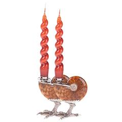 Pair of Evocative Candleholders 2