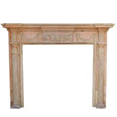 Late Georgian Pine and Gesso Fire Surround 6