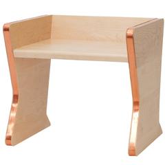 'Sit' Child Chair from the Heritage Collection by Studiokinder in Maple/Copper