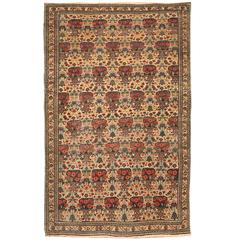 Antique 19th Century Persian Zili Sultan Rug