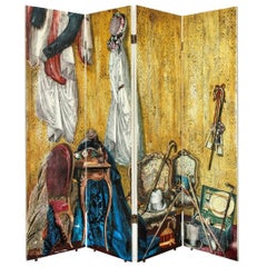 Fornasetti Four-Panel Screen