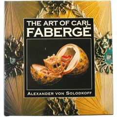 Vintage "Art of Carl Fabergé" Book by Alexander von Solodkoff, First Edition