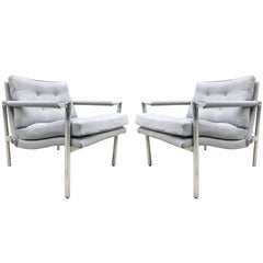 Pair of Lounge Chairs Manner of Harvey Probber 11