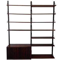Rosewood Royal System Wall Unit by Poul Cadovius, Denmark, 1960s 11