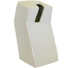 Japanese Celadon Glazed Geometric Porcelain Vase by Miyagawa Kiyoshi 12