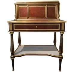 "Bonheur Du Jour in Thuya" Stamped by Winckelsen 21 Rue St Louis 1864