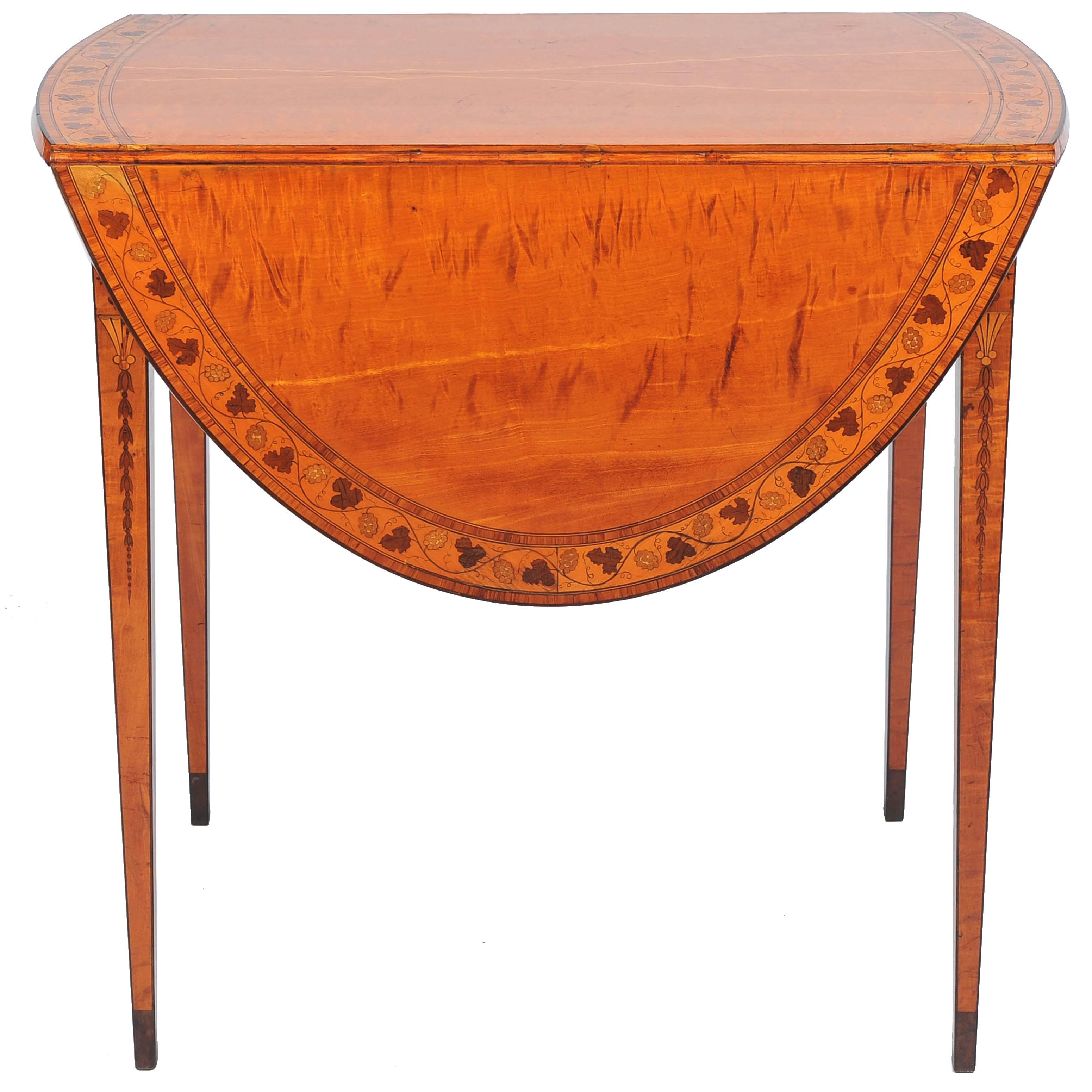 18th Century Satinwood Centre Table