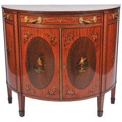 Sheraton Revival Satinwood Side Cabinet 3