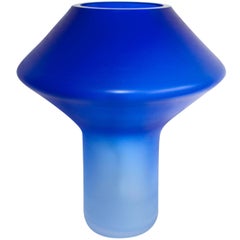 Grande lampada da tavolo in vetro di Murano di Cenedese, anni '60