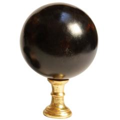 Mysterious Wood Globe with an Elegant Allure 10