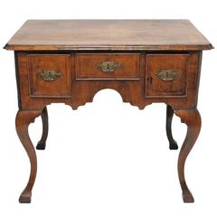 George II Burl Walnut Lowboy 3
