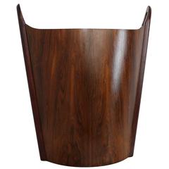 Norwegian Rosewood Wastepaper Basket by PS Heggin