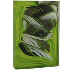 Stylish Green Monolith with an Outstanding Pattern 7
