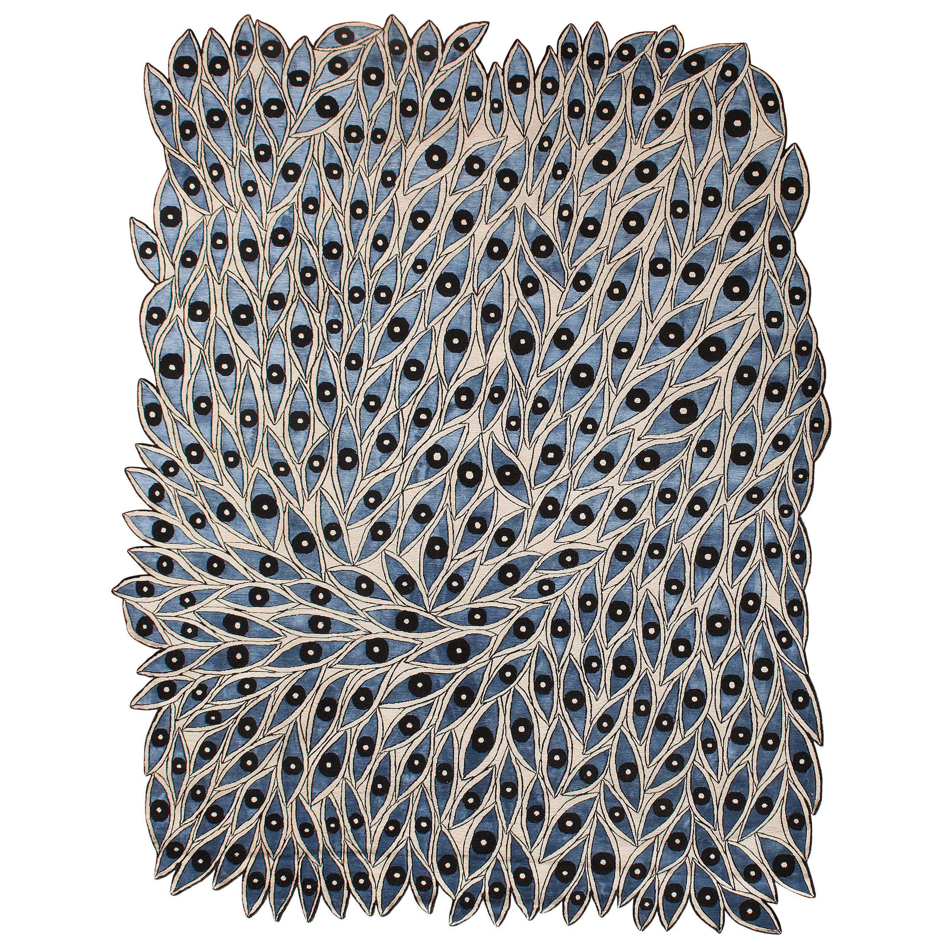 'Nazar' Hand Knotted Rug by Atelier Février For Sale