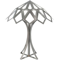 Gabriella Crespi Rare and Exceptional Large "Caleidoscopo" Table Lamp, 1974