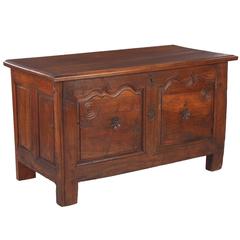 French Louis XIV Style Walnut Trunk, 19th Century 4