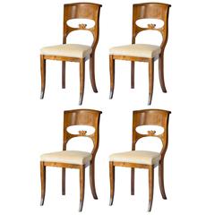 Set of Four Elegant Directory Style 'Rudy' Chairs 6