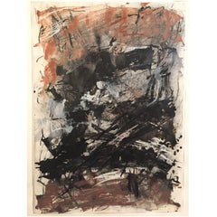 Liz Pannett, 1978 Post Modern Abstract Mixed Media Painting