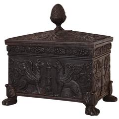 Iron Tobacco Chest, Berlin, circa 1820-1825