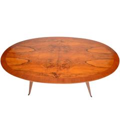 Italian Dining Table with exceptional pattern, 1950s