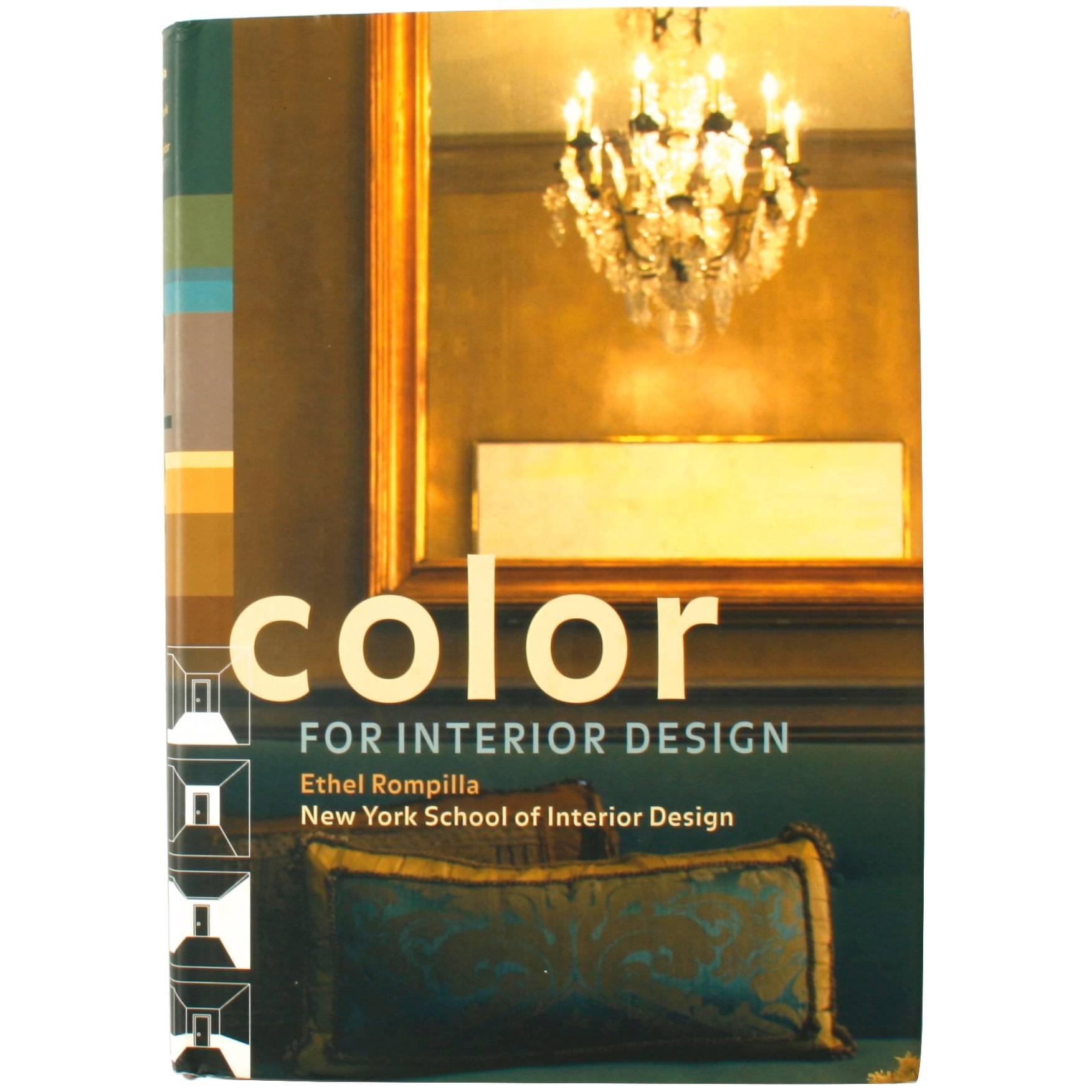 "Color For Interior Design" Book by Ethel Rompilla, First Edition