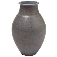 Elegant Porcelain Vase by Robert Deblander, circa 1980-1990 5
