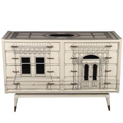 Mid-Century Fornasetti Style Commode