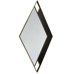 Black 'Gary' Wall Mirror with an Elegant Design 11