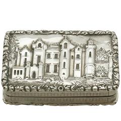 Antique Victorian Sterling Silver Vinaigrette 6