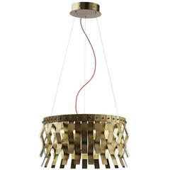Stunning Brass 'Veronica' Chandelier 9