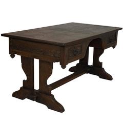 Oak Trestle Partners Writing Desk