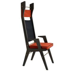 Sophisticated Red 'Colette' Chair