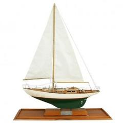 Retro Sailing Yacht Model "Whirlaway of Percuil"