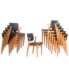 12 Ilmari Tapiovaara "Domus" Armchairs for Knoll Associates