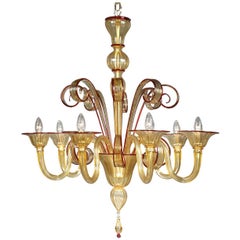 Yellow 'Todaro Chandelier