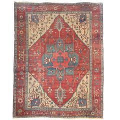 Antique Persian Sarapi Rug, circa 1880s 2