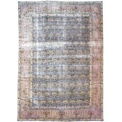 Antique Persian Tabriz, circa 1920s 8