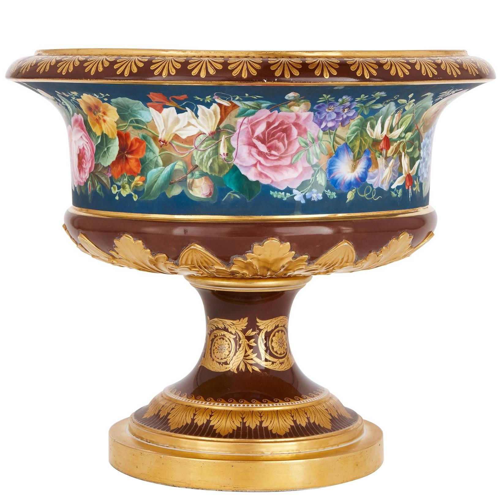 Alexander II Periode Russische Kaiserliche Porzellan Manufaktur Vase