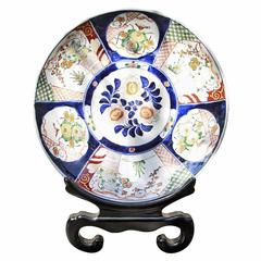 Late Meiji Dynasty Japanese Charger in a Provincial Imari Palette,19th Century 8