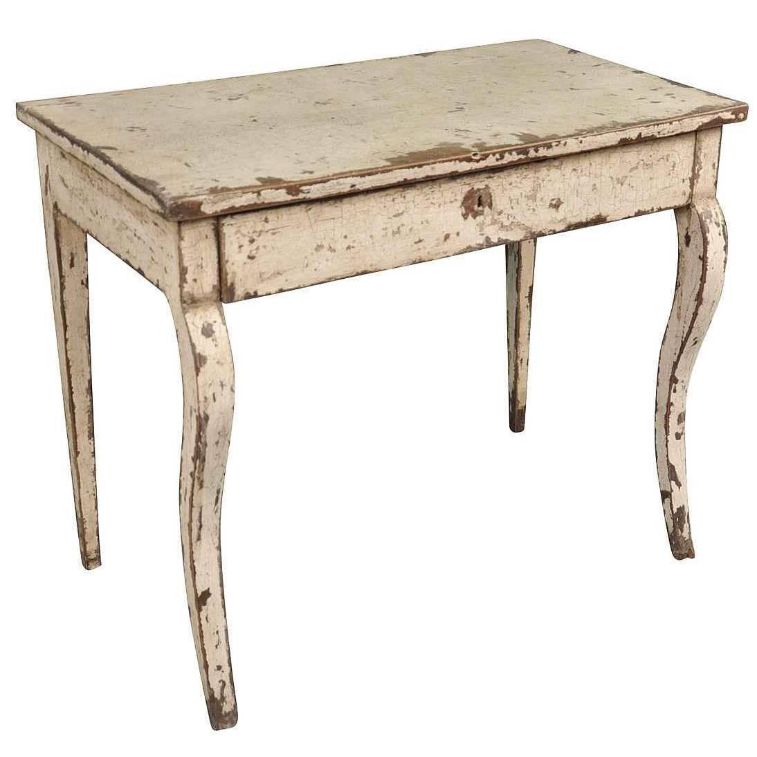 Spanish 19th Century Small Desk Or Side Table At 1stdibs