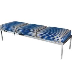 Polished Chrome Bench by Arthur Elrod