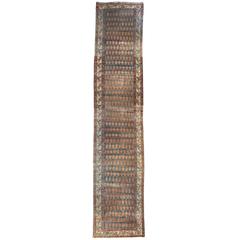 Antique Persian Malayer Runner, circa 1900s 11