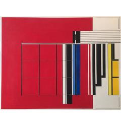 Large Geometrical Composition by Architect Prospero Moryusef