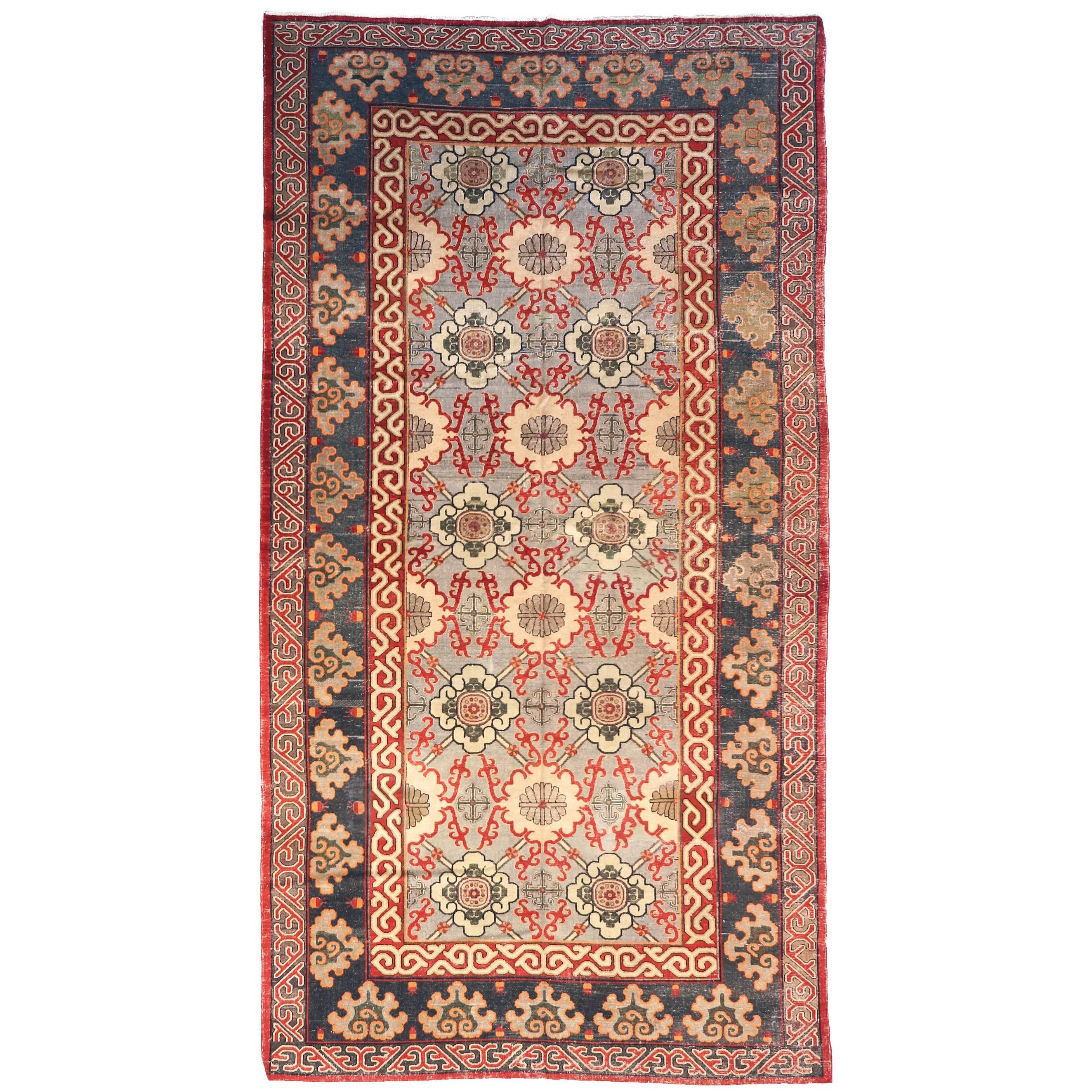 Antique Khotan, circa 1880s For Sale