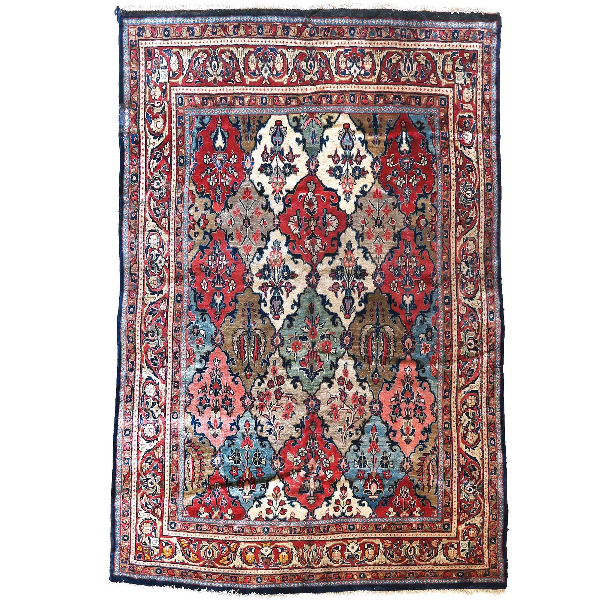 Vintage Bakhtari, circa 1930s For Sale